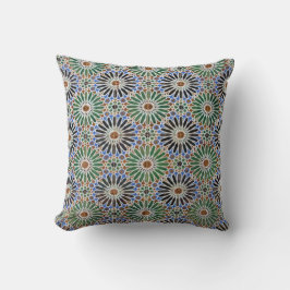 Floral Tegel Pattern Sierkussen