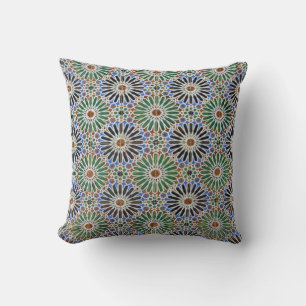 Floral Tegel Pattern Sierkussen