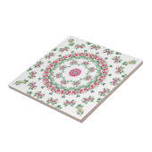 Floral Tegeltje (Zijkant)