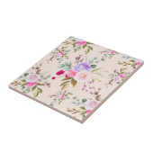 Floral Tegeltje (Zijkant)