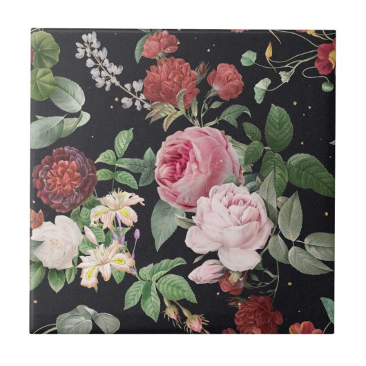 Floral Tegeltje (Voorkant)