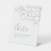 Floral terre cuite L'amour est doux Mariage signe  (Recto)