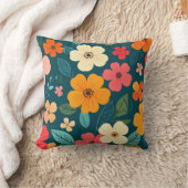 Floral texture kussen (Deken)