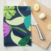 Floral Theedoek (Quarter Fold)