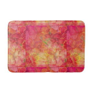Floral Thmed Bath Mat
