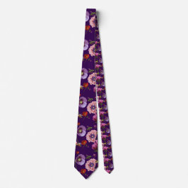 Floral tie stropdas
