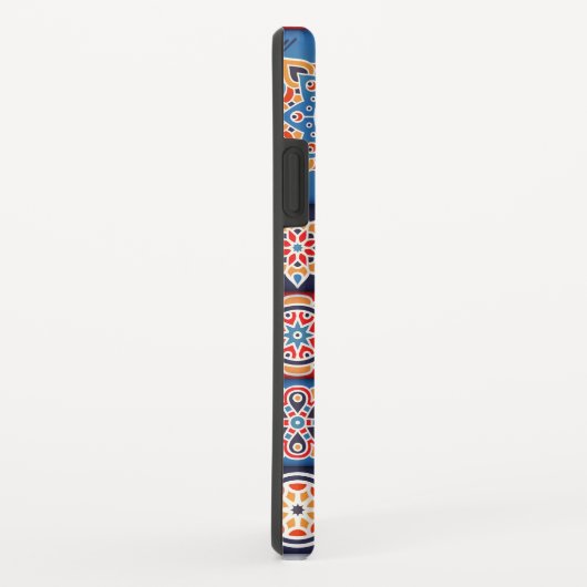 Floral Tile Case-Mate iPhone Case (Achterkant/rechts)