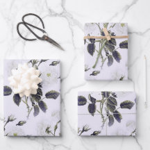 Floral Toile-Grey, Pink, Blue