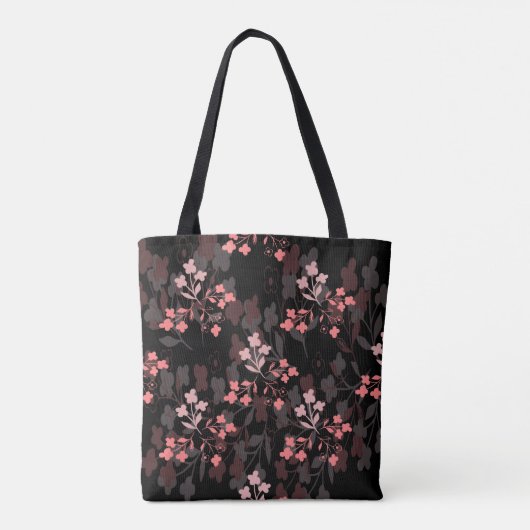 Floral Tote Bag (Dos)