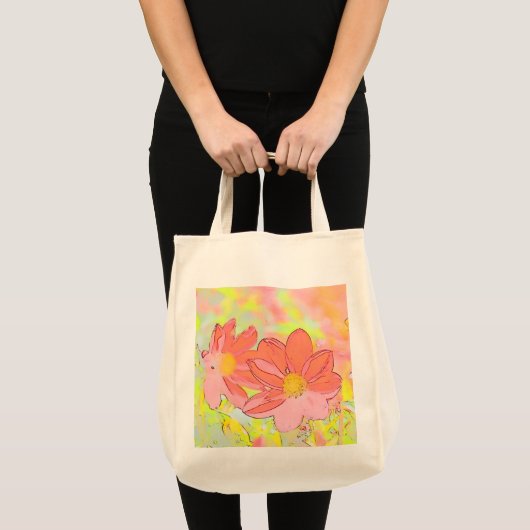 Floral Tote Bag (Devant (produit))