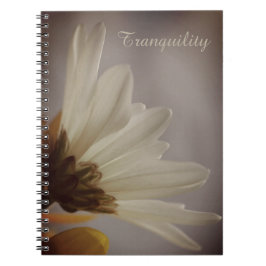 Floral Tranquility Photo Spiral Notebook Notitieboek
