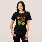 Floral Tri-Blend Shirt (Voorkant volledig)