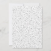 Floral Tropical Beach Wedding Save The Date (Achterkant)