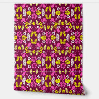 Floral Tropical Fruit Patterned