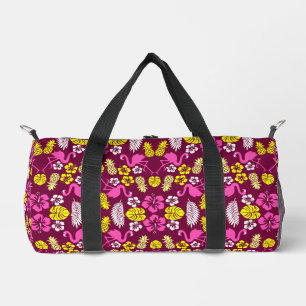 Floral Tropical Fruit Patterned Plunjezak
