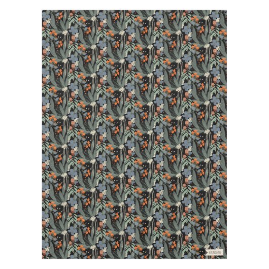 Floral tropisch oerwoud ©️ TRForsman tablecloth Tafelkleed (Voorkant)