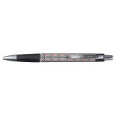 Floral Turkey Folk Art Pattern Pen (Achterkant)