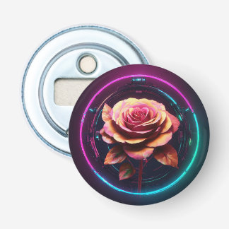 "Floral Twist flesopener" Button Flesopener