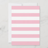 Floral Uitnodigingskaart Kaart (Achterkant)