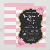 Floral Uitnodigingskaart Kaart (Voorkant / Achterkant)