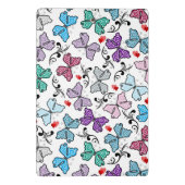 Floral Valentijn Pattern Mini Klembord (Achterkant)