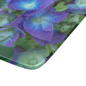 Floral van Blue Hydrangea Snijplank (Hoek)