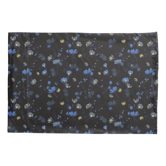 Floral van de wind kussensloop (Achterkant-Links)