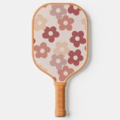 Floral van Earth Tone Pickleball Paddle (Voorkant)