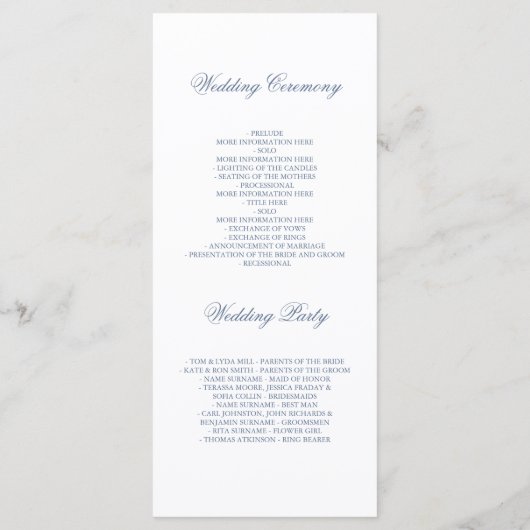 Floral Verdure Dusty Blue Garden Programmes de mar (Dos)