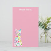 Floral Verschuiving Verpletterd Gepersonaliseerde  (Staand voorkant)