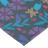 Floral vert moderne vert mignon élégante nappe (Angle)