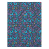 Floral vert moderne vert mignon élégante nappe (Devant)