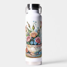 Floral Vine Pattern – Zachte Waterverf Boho kunst