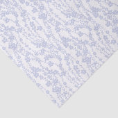 Floral Vines (White - Periwinkle) Tissuepapier (Detail)