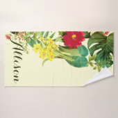 Floral vintage (Serviette de bain)