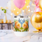 Floral vintage avec lapin lapin