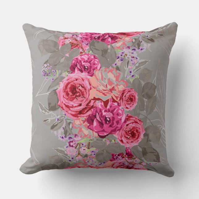 Floral Vintage Coussin de luxe (Recto)
