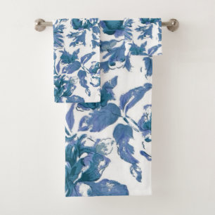 Floral Vintage Rose bleu