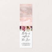 Floral Vintage Wedding Photos Hashtag (Outside Unfolded)
