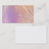 Floral Visitekaartje (Voorkant / Achterkant)