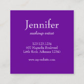 Floral Visitekaartje (Achterkant)