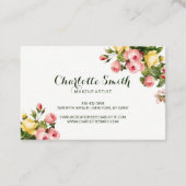  Floral Visitekaartje (Achterkant)