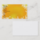 Floral Visitekaartje (Voorkant / Achterkant)