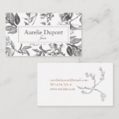  Floral Visitekaartje (Voorkant / Achterkant)