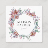 Floral Visitekaartje (Voorkant)