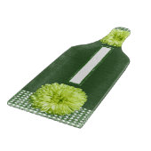 Floral voor het snijvlak van glas snijplank (Hoek)