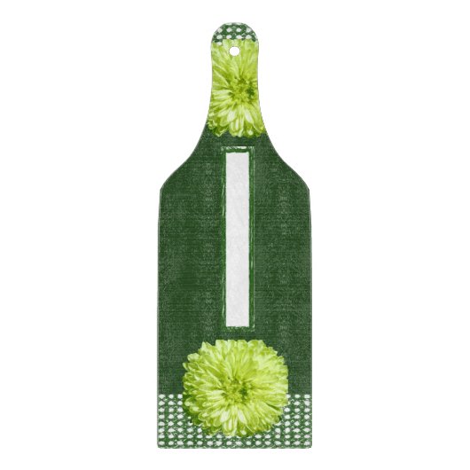 Floral voor het snijvlak van glas snijplank (Voorkant)
