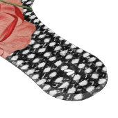Floral voor het snijvlak van glas snijplank (Hoek)