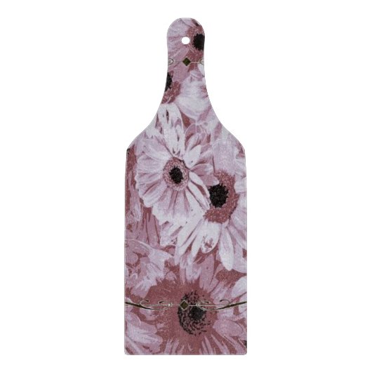 Floral voor het snijvlak van glas snijplank (Voorkant)