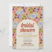 Floral Vrijgezellenfeest Kaart (Voorkant)